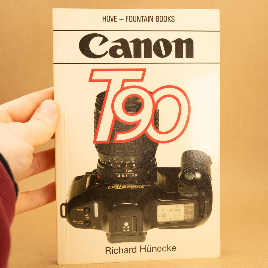 Canon T90 User Guide Book by Richard Hünecke