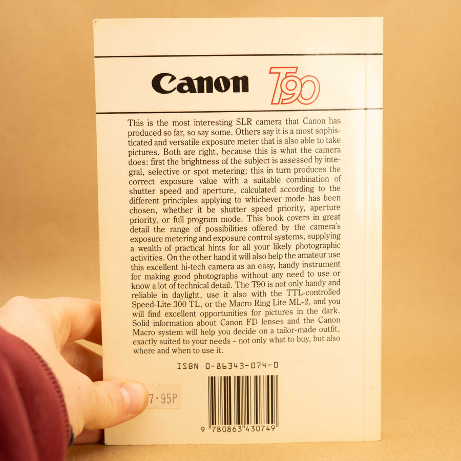 Canon T90 User Guide Book by Richard Hünecke