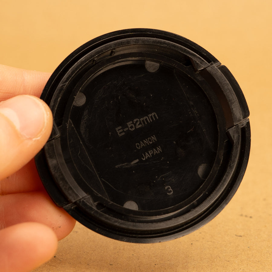 Capuchon d'objectif Canon 52 mm