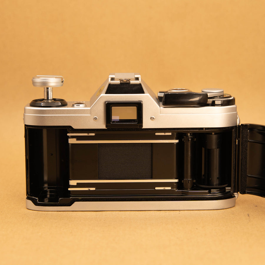 Canon AE-1 with 50mm f/1.8 Lens