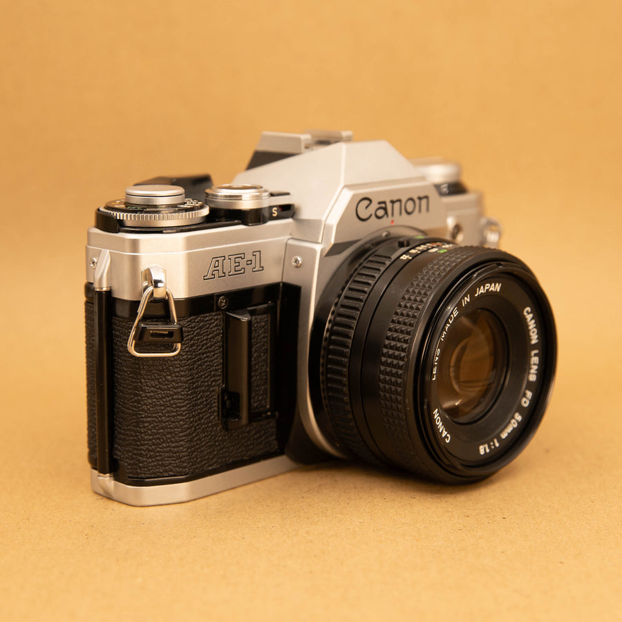 Canon AE-1 with 50mm f/1.8 Lens