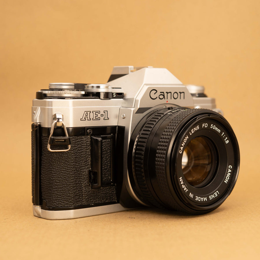 Canon AE-1 with 50mm f/1.8 Lens