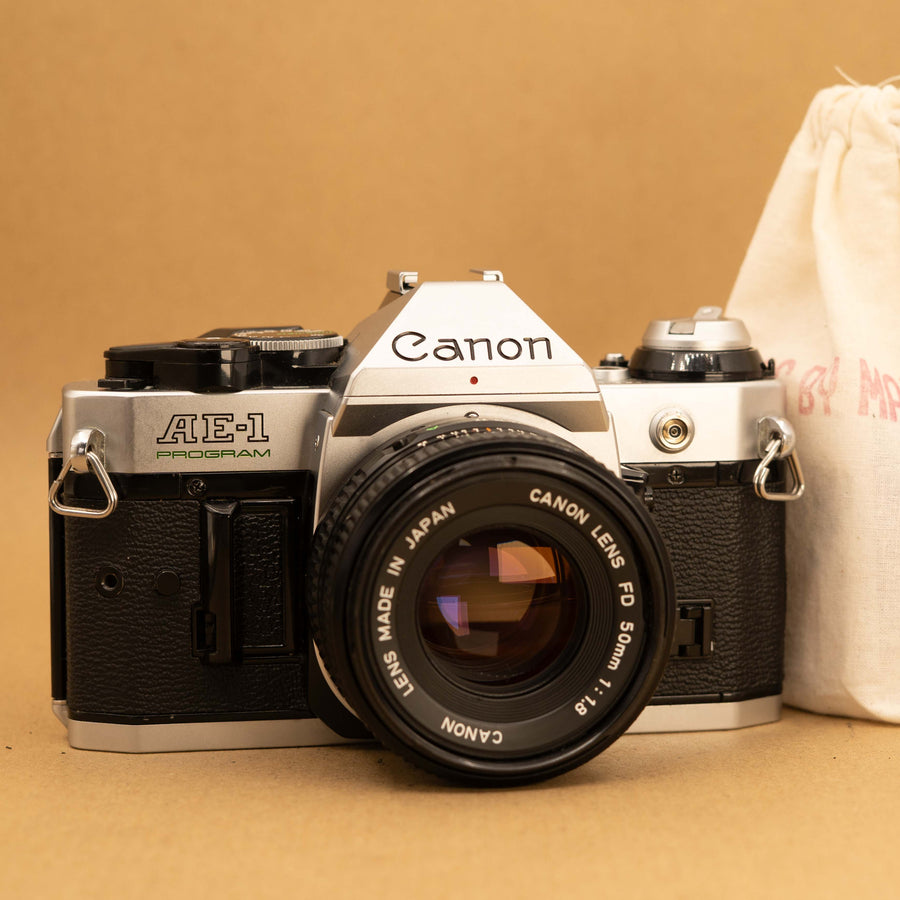 Canon AE-1 Program with 50mm f/1.8 Lens