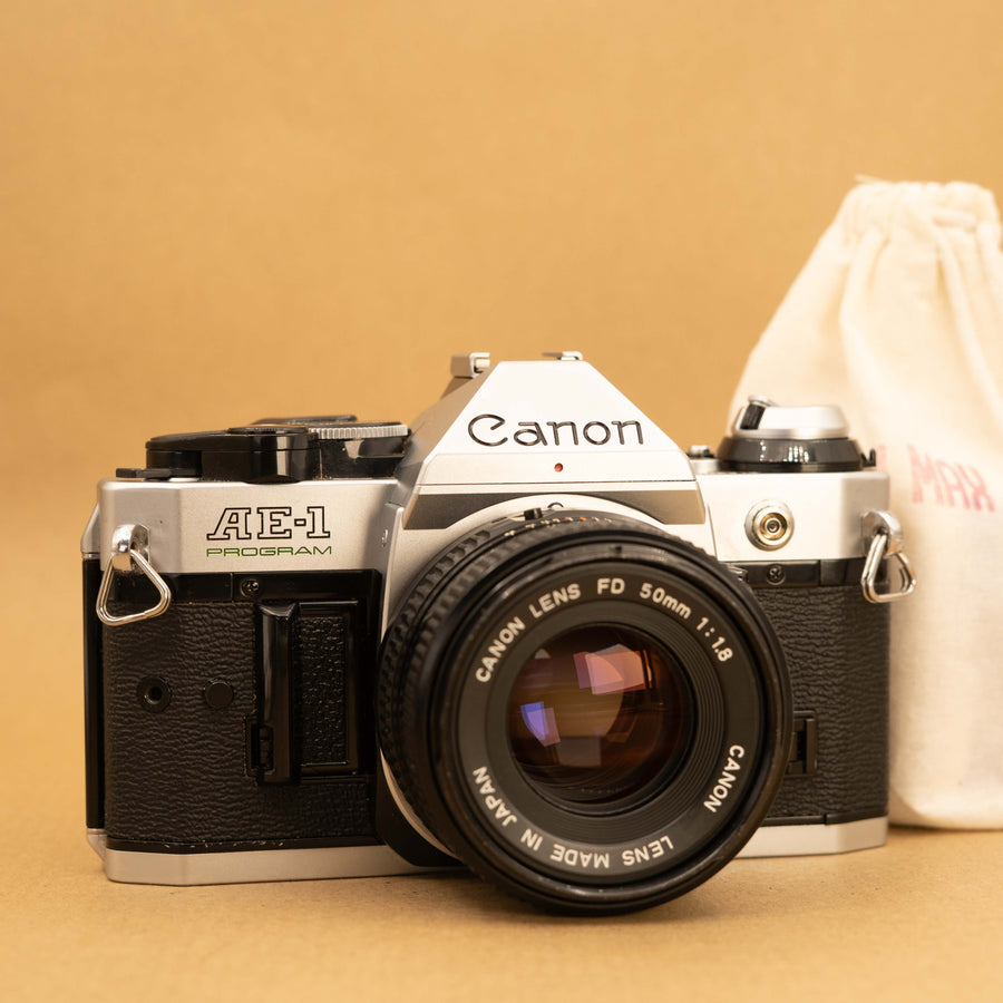 Canon AE-1 Program with 50mm f/1.8 Lens