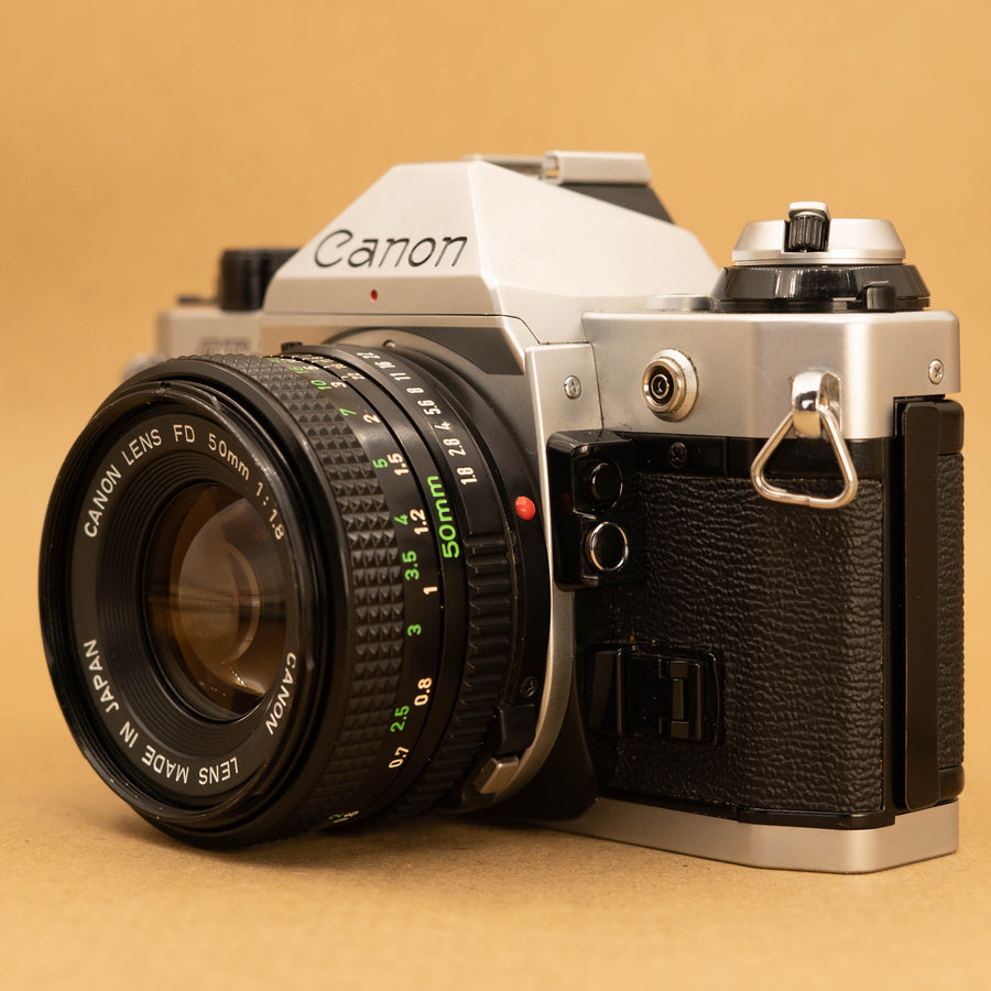 Canon AE-1 Program with 50mm f/1.8 Lens