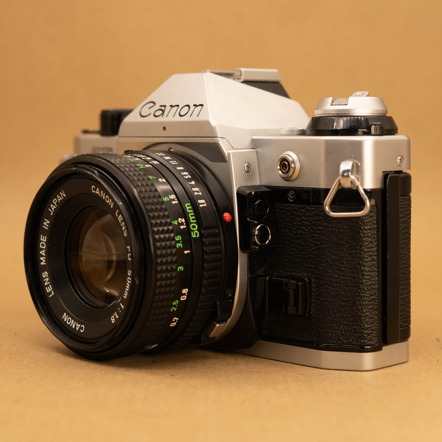 Canon AE-1 Program with 50mm f/1.8 Lens