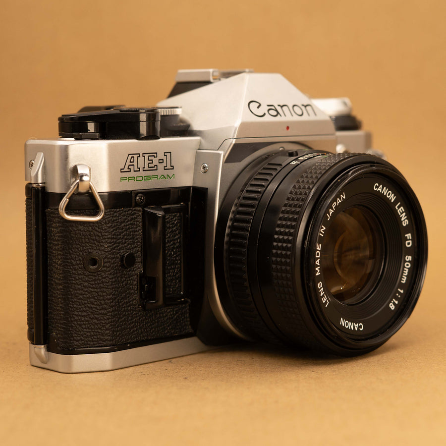 Canon AE-1 Program with 50mm f/1.8 Lens