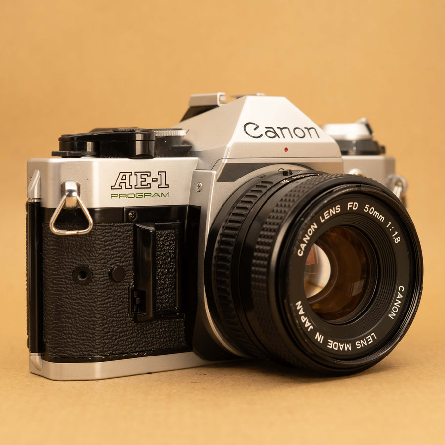 Canon AE-1 Program with 50mm f/1.8 Lens