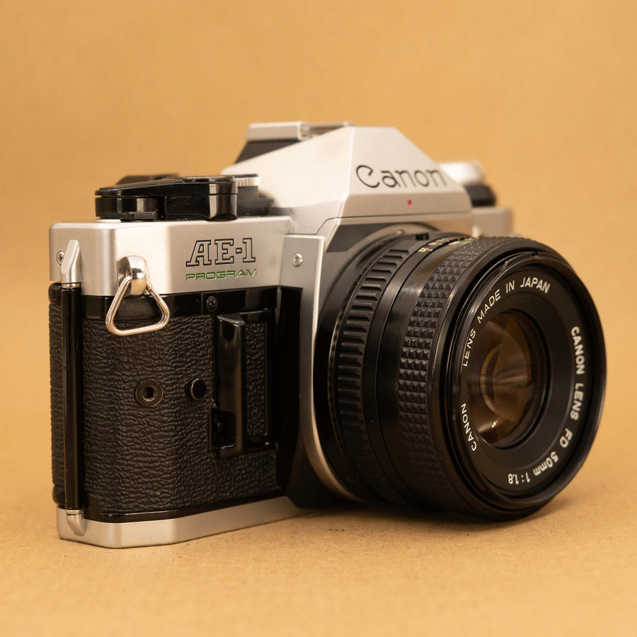 Canon AE-1 Program with 50mm f/1.8 Lens