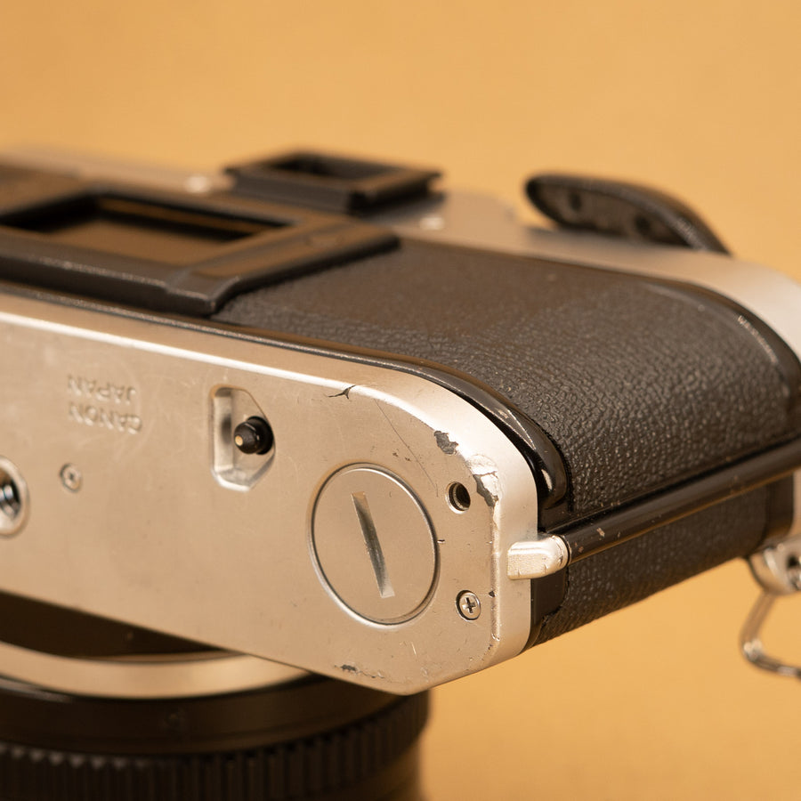 Canon AE-1 Program with 50mm f/1.8 Lens