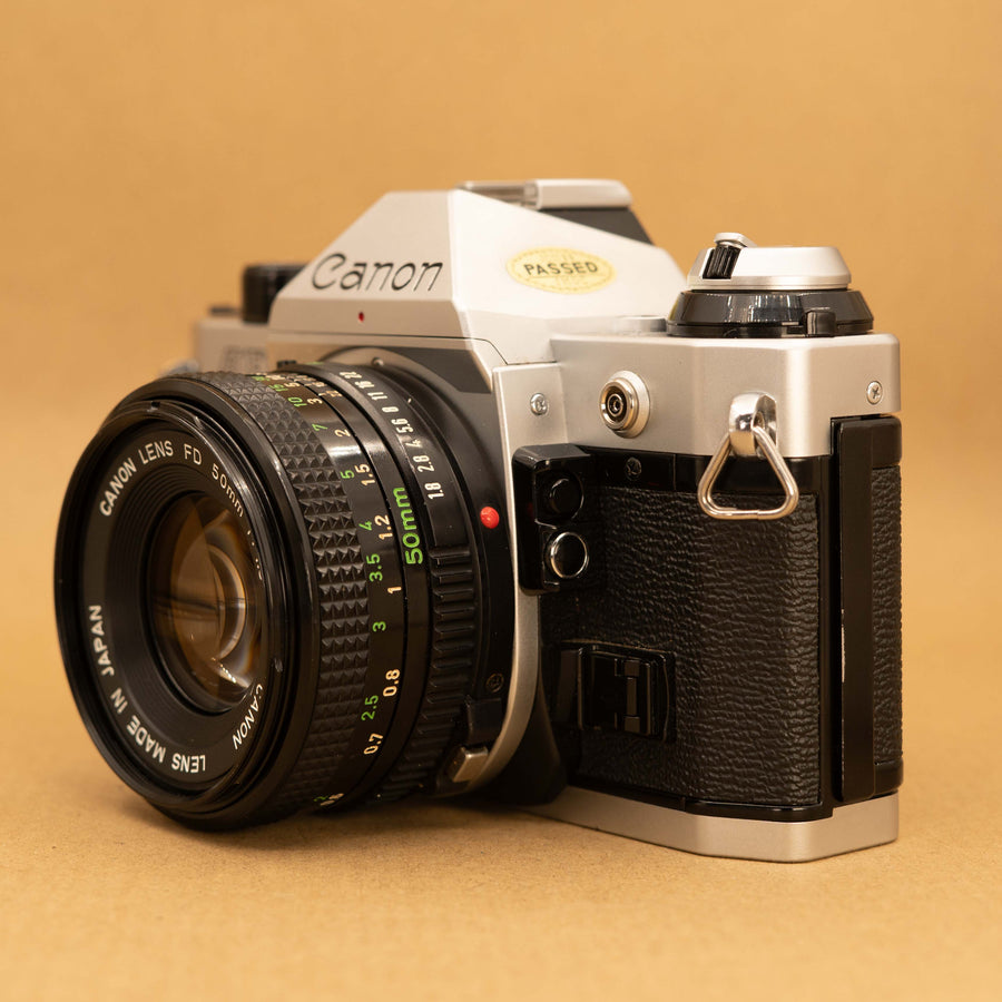 Canon AE-1 Program with 50mm f/1.8 Lens