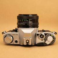 Canon AE-1 35mm Film Camera with Canon 50mm f/1.8 - Serviced