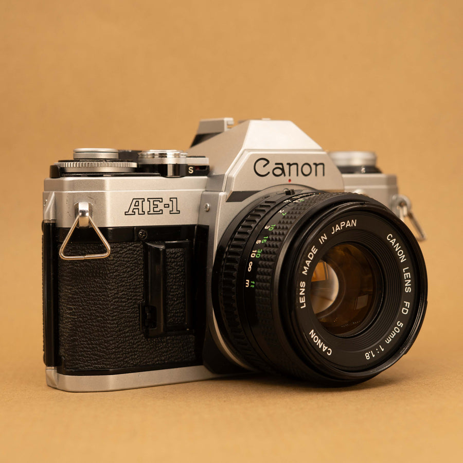 Canon AE-1 with 50mm f/1.8 Lens