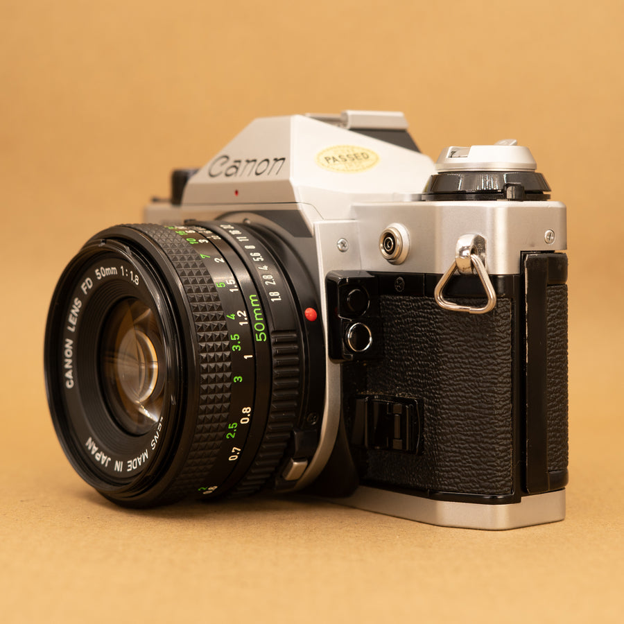 Canon AE-1 Program with 50mm f/1.8 Lens