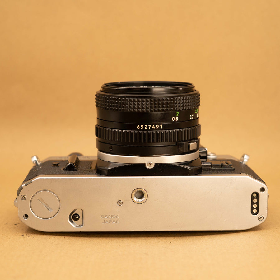 Canon AE-1 Program with 50mm f⁄1.8 Lens