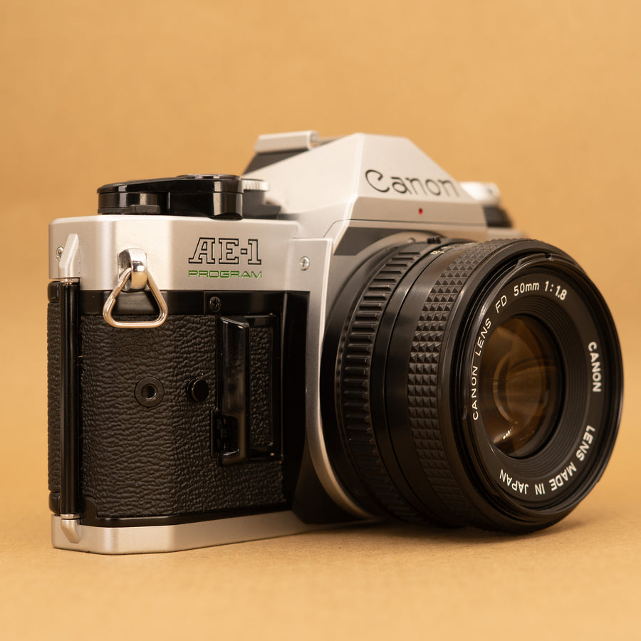 Canon AE-1 Program with 50mm f/1.8 Lens