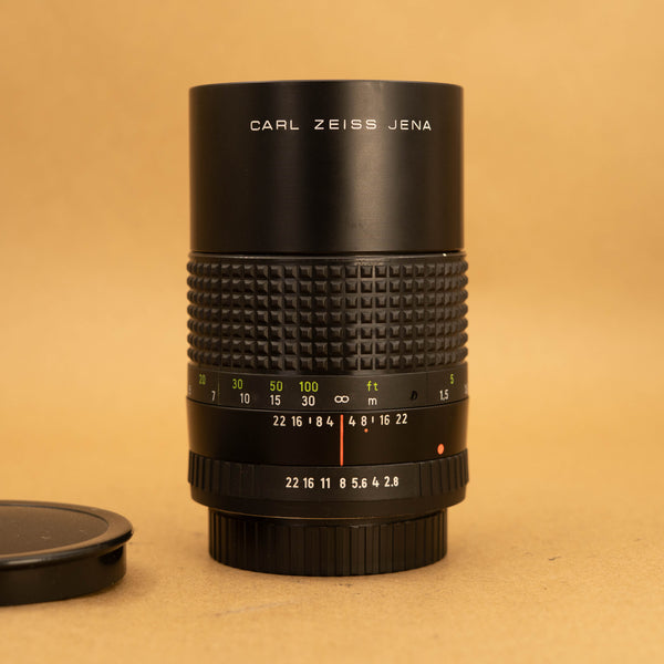 Prakticar PB Carl Zeiss Jena 135mm f/2.8 Lens – Cameras By Max Ltd