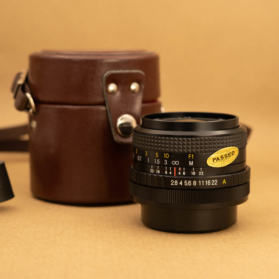 Carl Zeiss Jena 28mm f/2.8 Lens for Canon FD Mount
