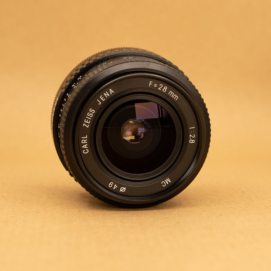 Carl Zeiss Jena 28mm f/2.8 Lens for Canon FD Mount