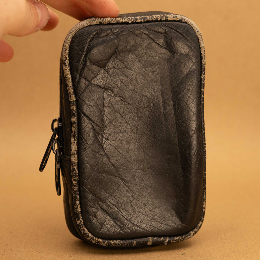 Compact Faux Leather Case