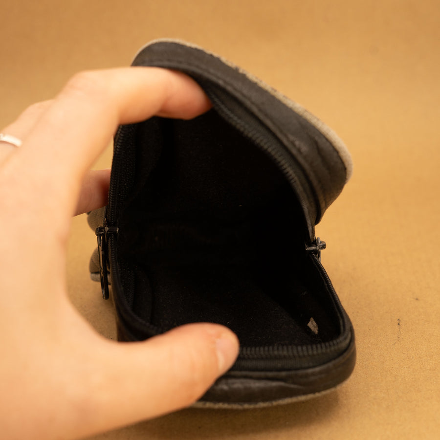 Compact Faux Leather Case