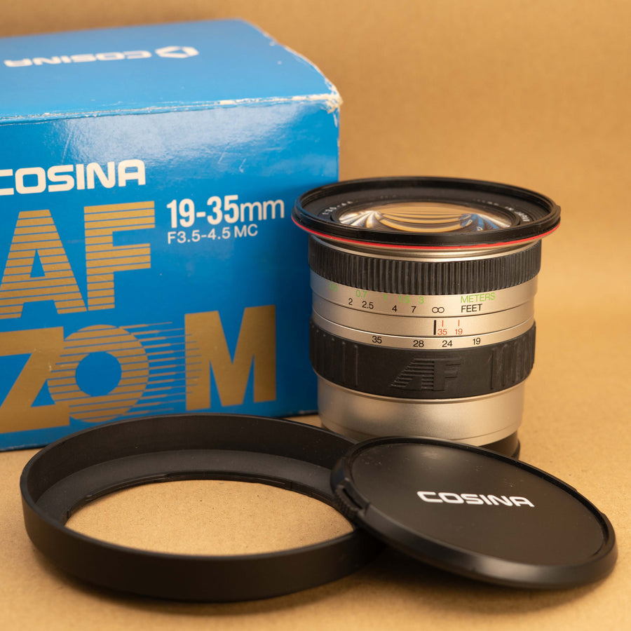 Cosina 19-35mm f/3.5-4.5 MC Lens for Minolta AF Mount