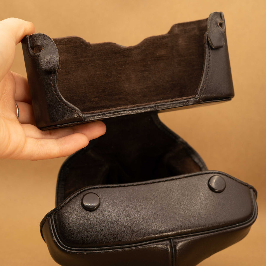 Dark Brown Olympus Leather SLR Case