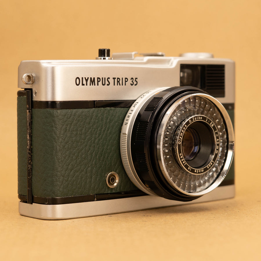 Dark Green Olympus Trip 35