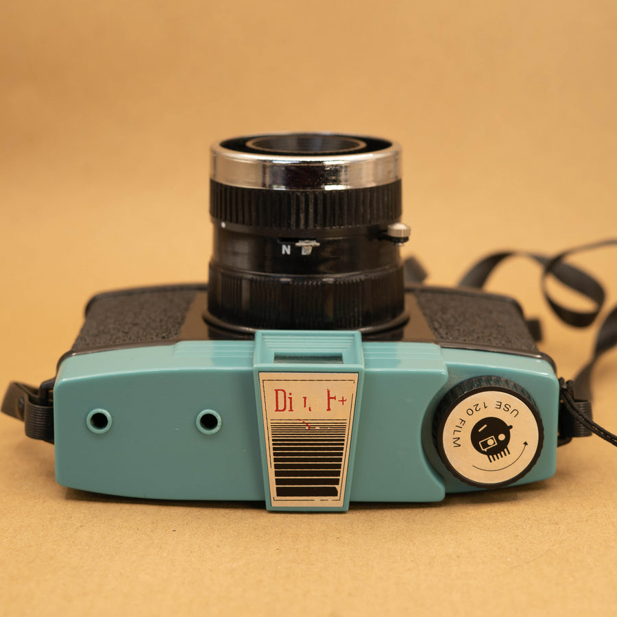 Lomography Diana F+ Black Jack Camera With Flash - Medium Format Film Camera With Creative Features