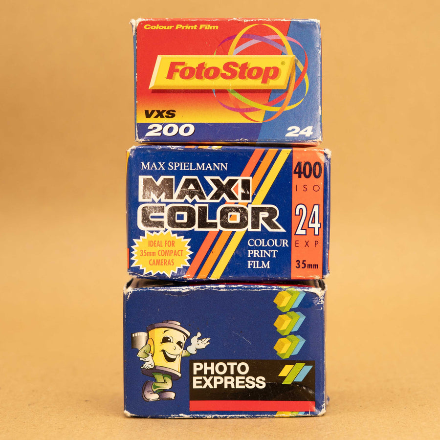 Paquete de películas Kodacolor VR Plus Color de 35 mm caducado