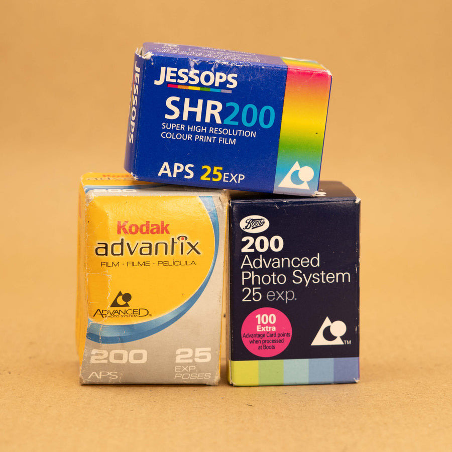 3 Rolls of Expired APS Film