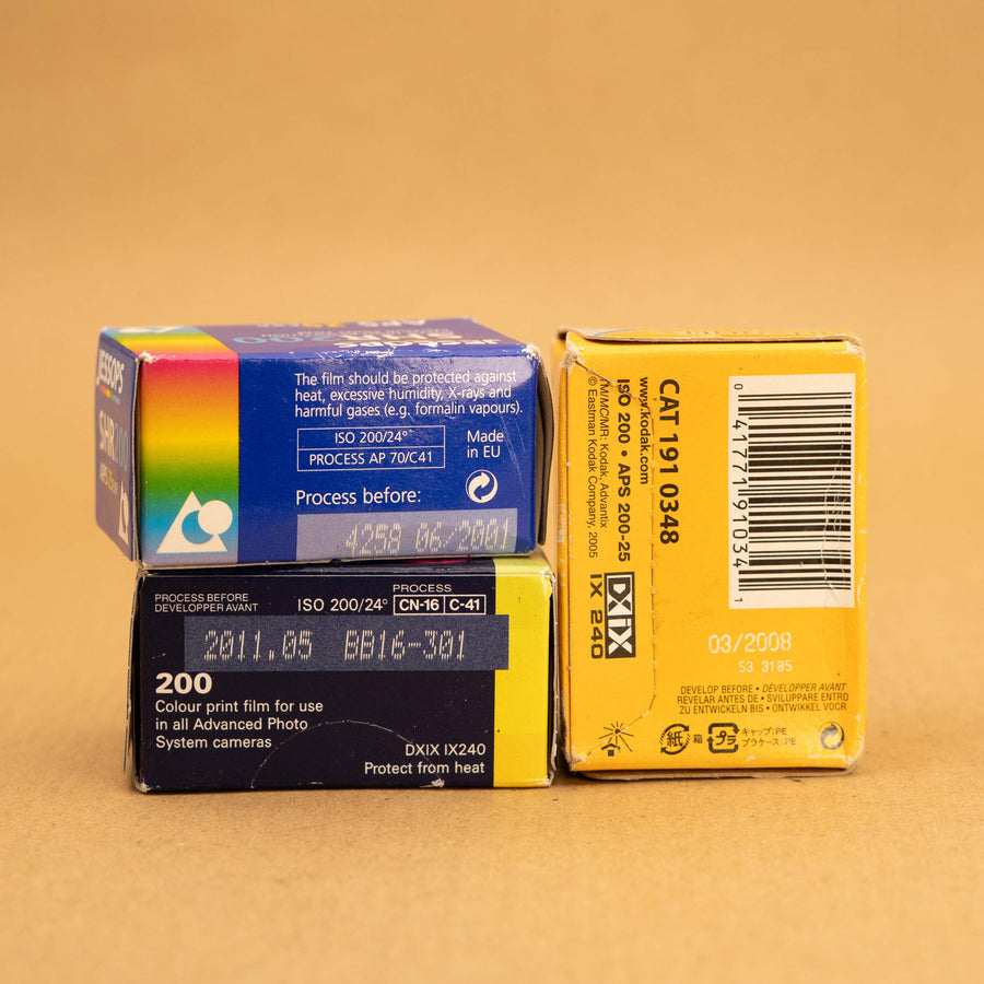 3 Rolls of Expired APS Film