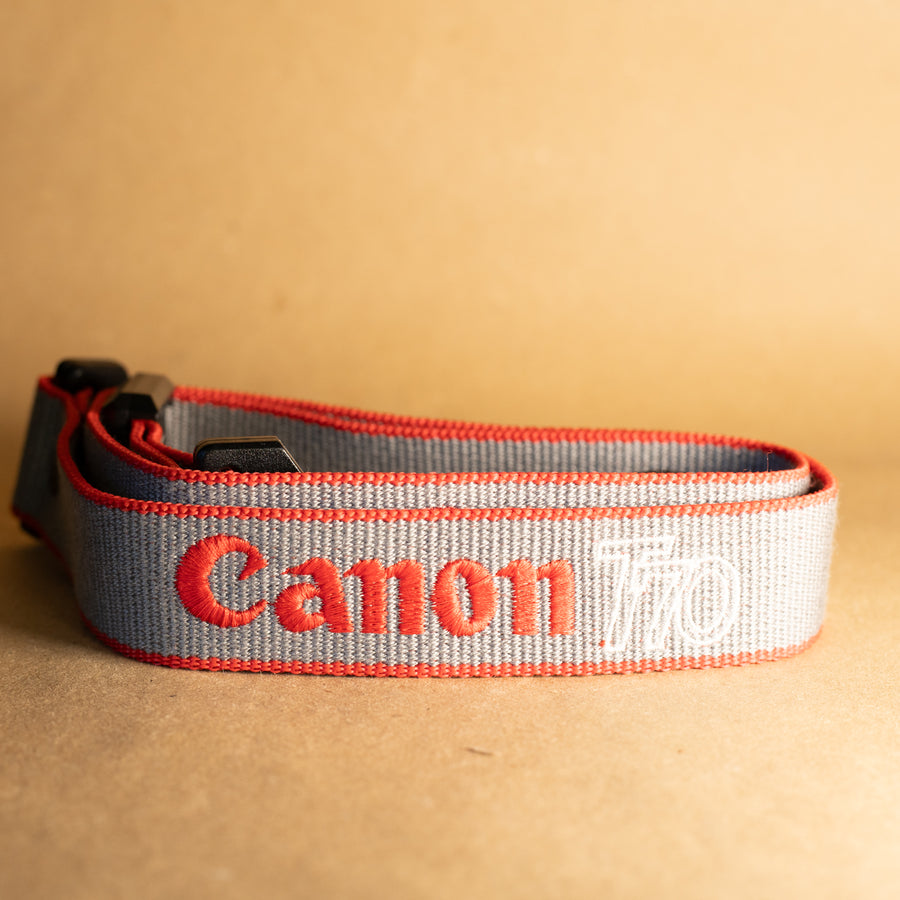 Genuine Vintage Canon T70 35mm Film Camera Strap