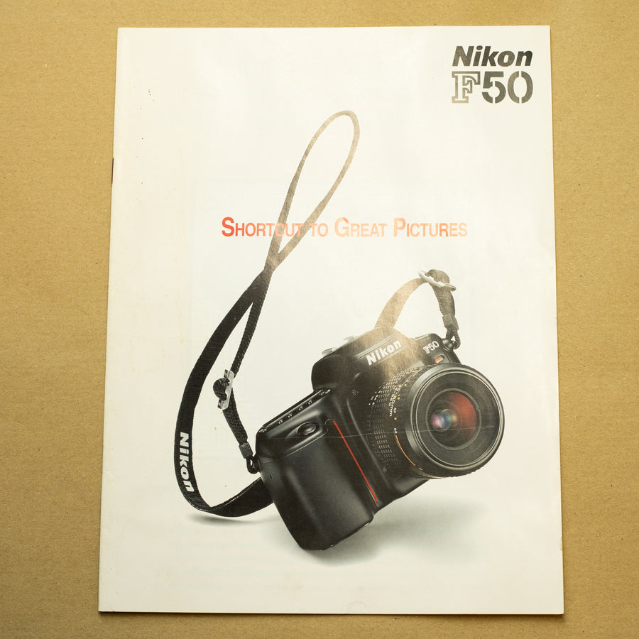 Genuine Vintage Nikon F50 Sales Brochure