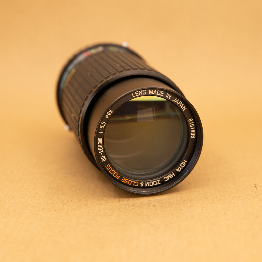 HOYA 80-200mm f/5.5 Lens for Olympus OM Mount
