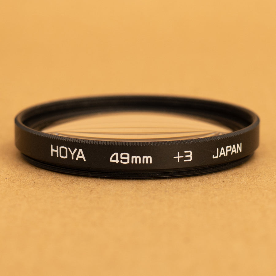 HOYA 49mm Close Up +3 Filter
