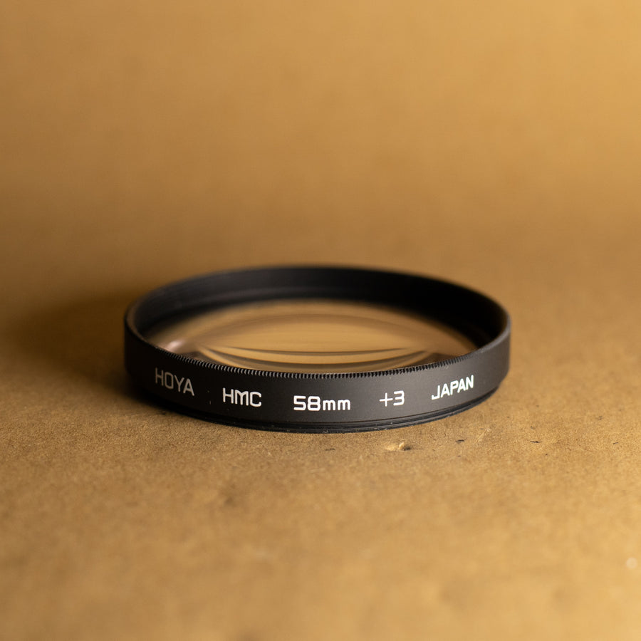 HOYA 58mm Primer plano +3 filtros