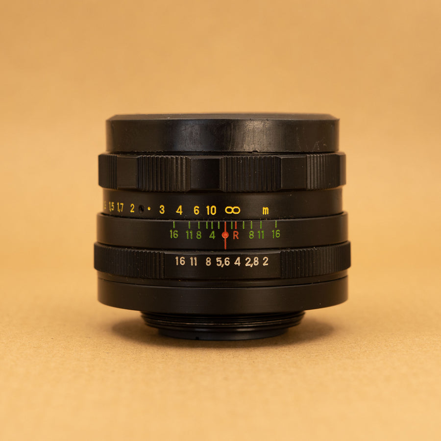 Helios 44M 58mm f/2 M42 Screw Mount Lens