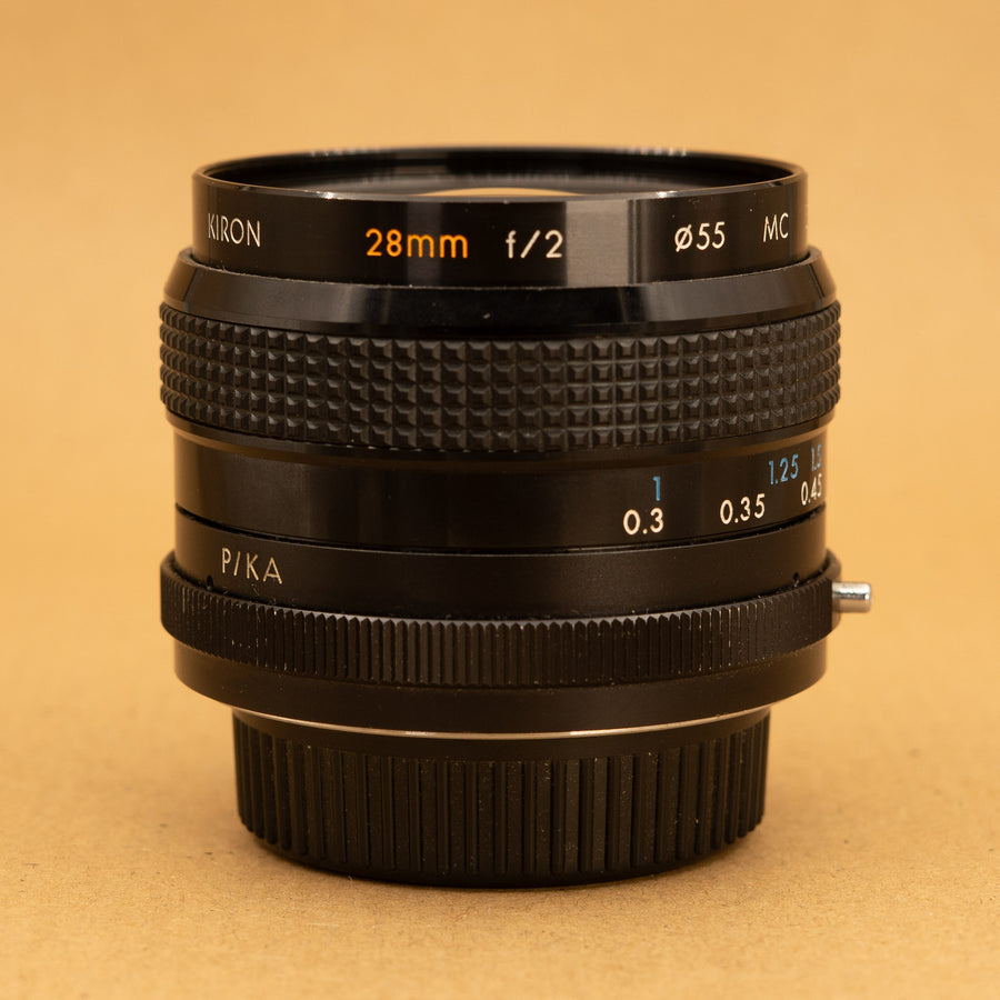 Kiron 28mm f/2 Lens for Pentax K Mount