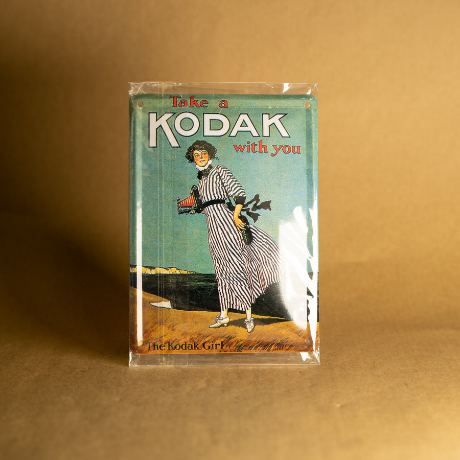 Kodak Girl Metal Sign