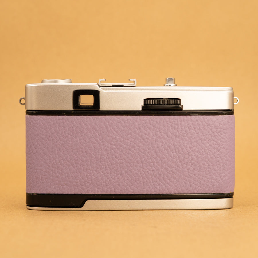 Lilac Olympus Trip 35 Film Camera with Roll of Film - Refurbished