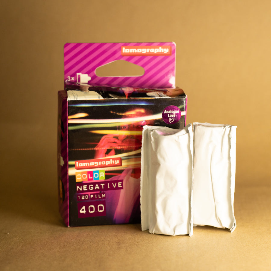 Expired Lomography Color Negative 400 120 Film Cameras By Max Ltd