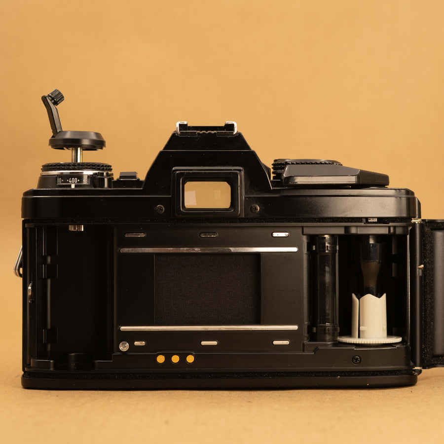 Black Minolta X-500 with 50mm f/1.7 Lens