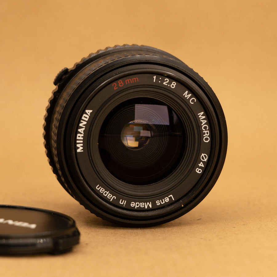 Miranda 28mm f/2.8 Lens for Olympus OM Mount