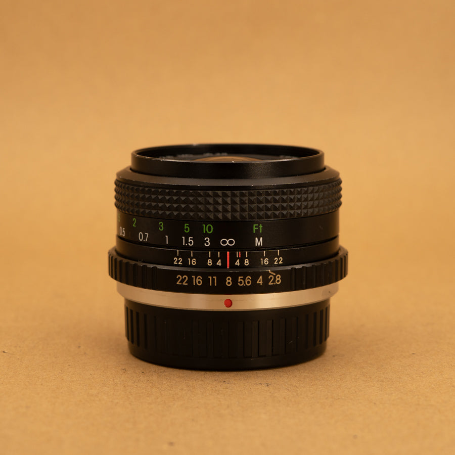 レア？　ALPA 28mm f2.8 PENTAX Kマウント フード付き smc pentax-m 28mm f2.8 kマウント - メルカリ