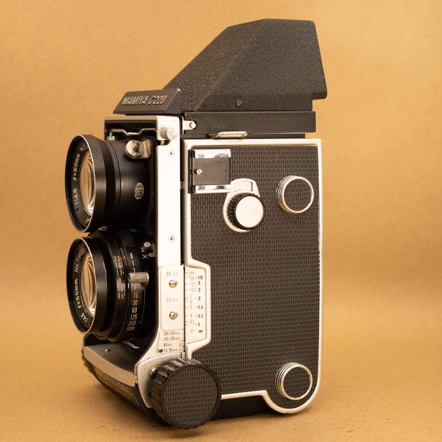 Mamiya C220 TLR Camera with 55mm f/4.5 Lens – Cameras By Max Ltd