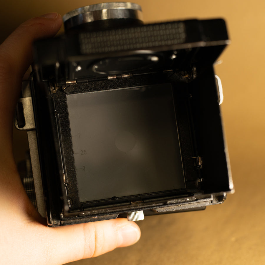 Appareil photo TLR professionnel Mamiya C3 avec objectif 80 mm