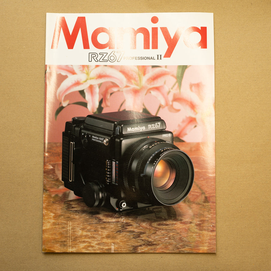 Genuine Vintage Mamiya RZ67 Professional II Sales Brochure