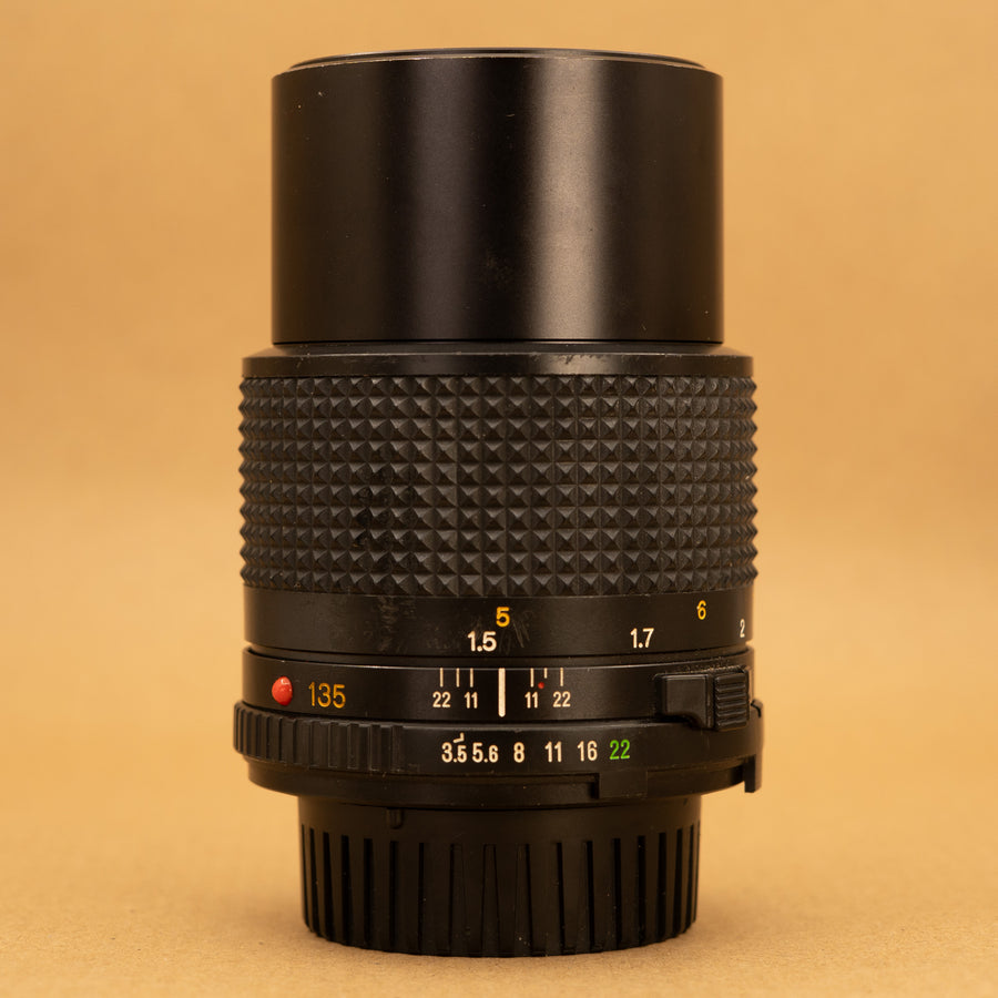 Minolta 135mm f/3.5 MD Lens