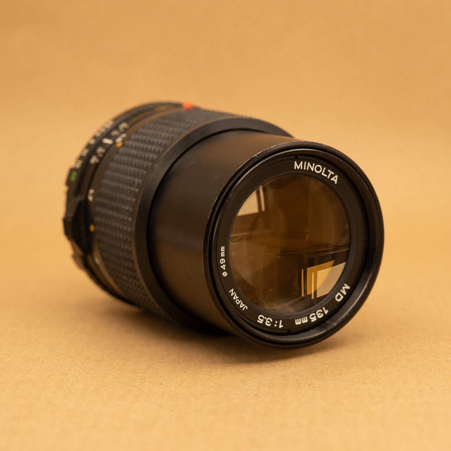 Minolta 135mm f/3.5 MD Lens